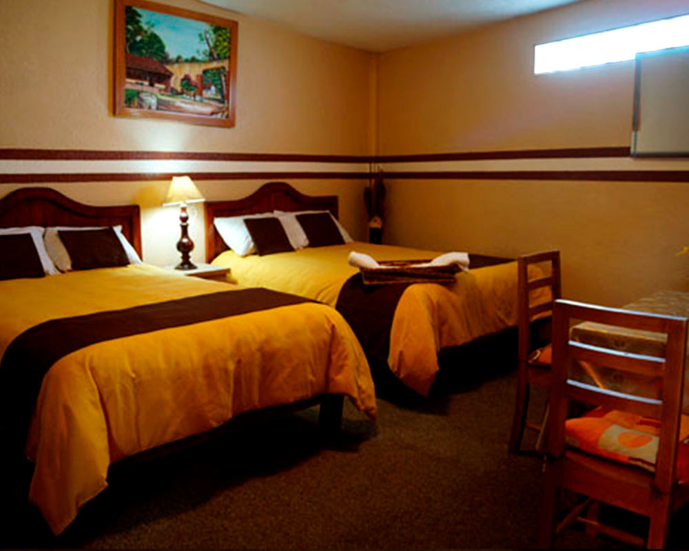 Habitacion cuadruple posada arny pueblo tepotzotlan